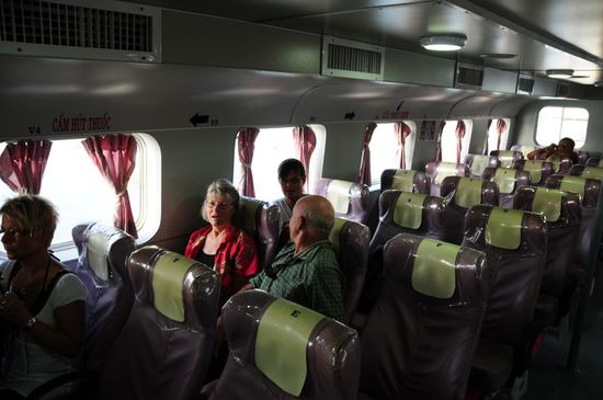 So bequem haben wir gesessen