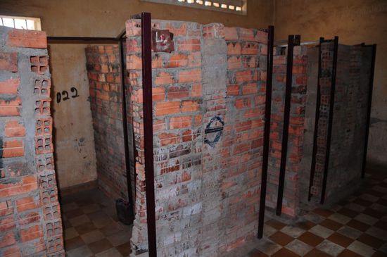 Kleine abgemauerte Zellen