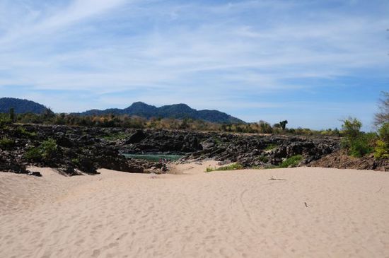 The Beach, ab da geht es mit dem Kajak weiter, wenn man möchte