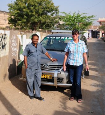 Shyem mit dem Toyota
