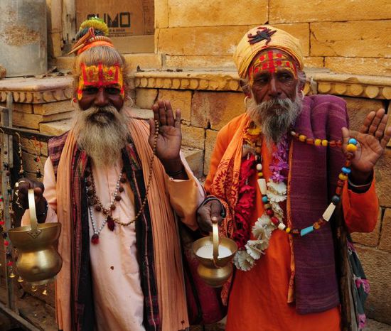 Sadhus, heilige Männer
