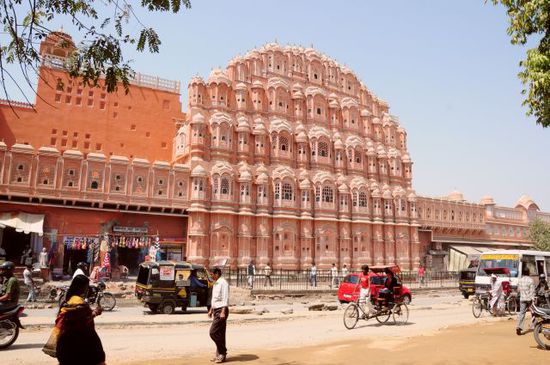 Hawa Mahal, der Palast der Winde