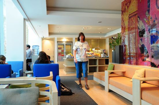 Die Economy-Lounge von Bangkok-Airways