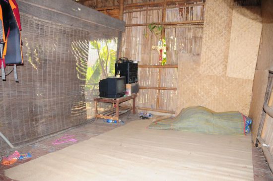 ....mit Rambos Schlafzimmer!