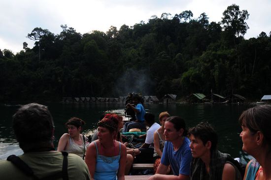 Da waren wir noch trocken, aber dann.....