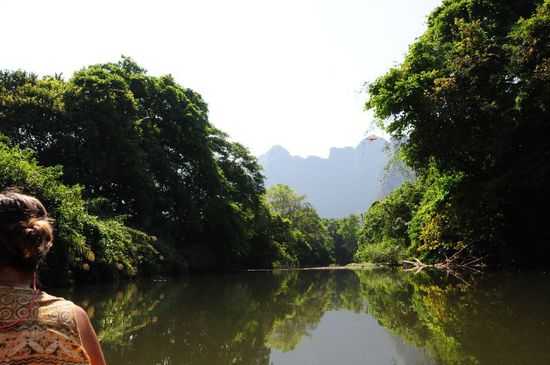 Die Landschaft war....