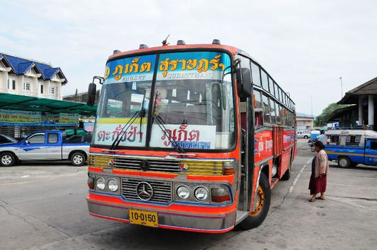 Bus nach Phuket-City