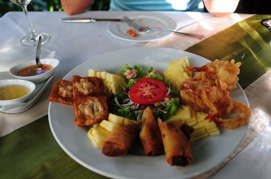 Ein leckerer Vorspeisenteller