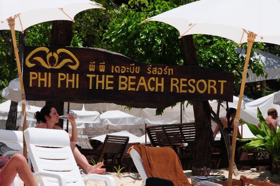 Dort gab es lecker Lunch-Buffet...