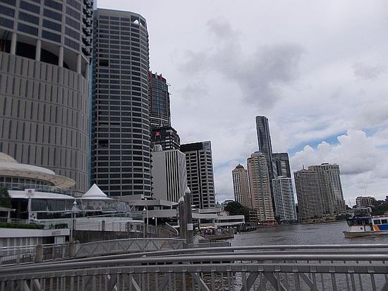 Blick von Eagle Street Pier