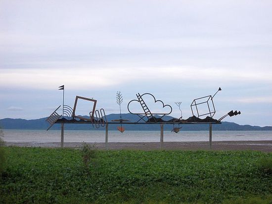 Kunst am Strand