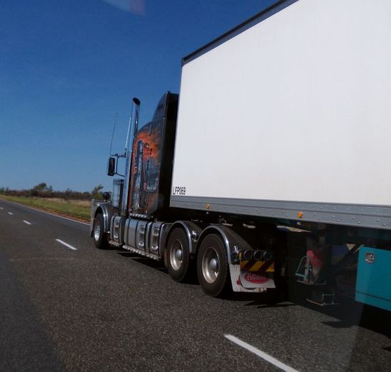 typischer Roadtrain