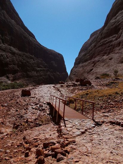 Wanderweg durch Kata Tjuta