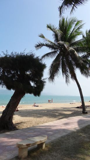 Beach bei Sonnenschein