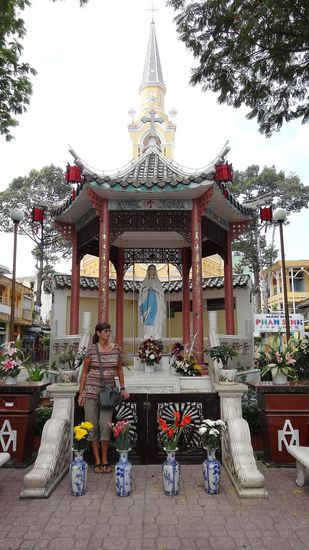 Platz vor der Cha-Tam-Kirche