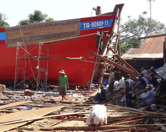 Kleine Werften, auch hier