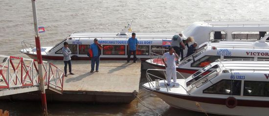 Ganz schöner Andrang am Checkpoint