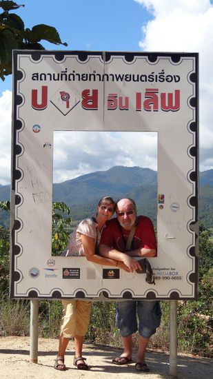 Eine der vielen freundlichen Chinesen hat uns fotografiert