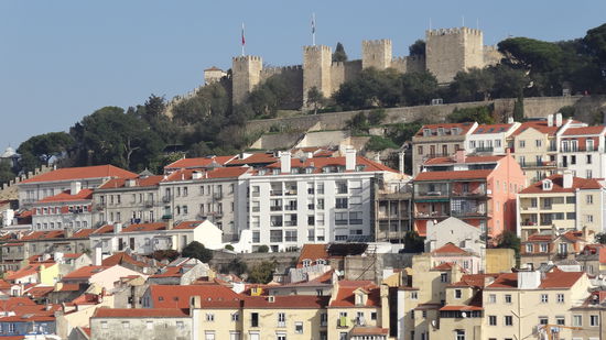 ....auf das Castelo S. Jorge