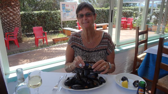 Vorspeise leckere Miesmuscheln.....