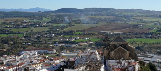 Blick auf die Kirche Parroquia de Maria Auxiliadora