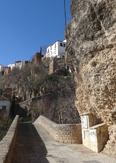 Puente Árabe, passte gerade unser Auto drüber......