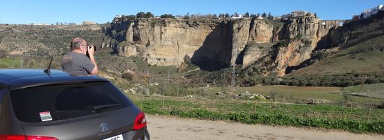 Endlich hatten wir die Stelle erreicht, von wo aus "das" Foto ohne Kletterei gemacht werden konnte