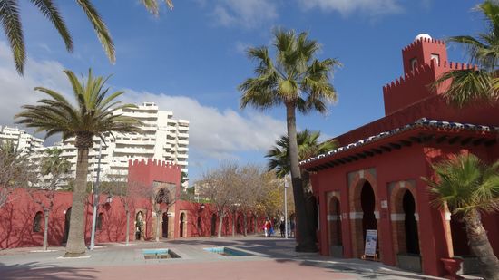 Ganz im maurischen Stil gehalten......