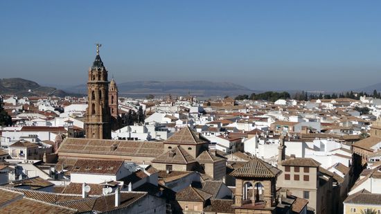 Aussicht auf die Iglesia de San Sebastián