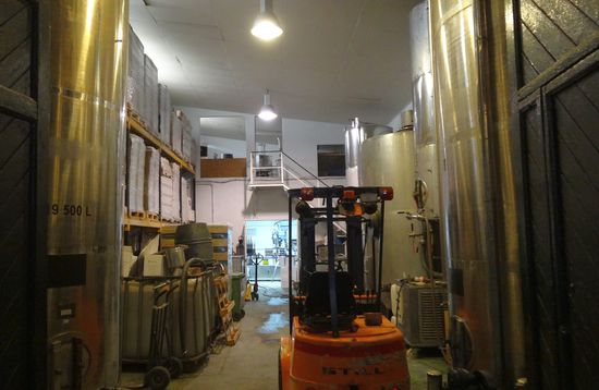 Hier wird abgefüllt und verpackt.....