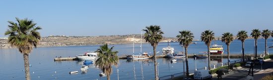 Blick auf den Jetty von Buggiba