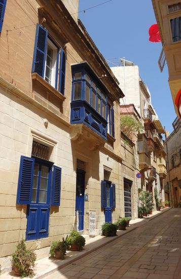 Hübsche menschenleere Strassen und Gassen