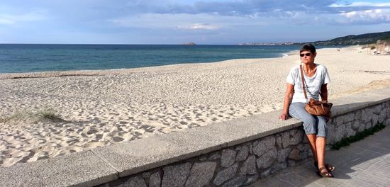 Fast menschenleer, Badesi Mare