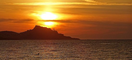 Blick auf Castelsardo