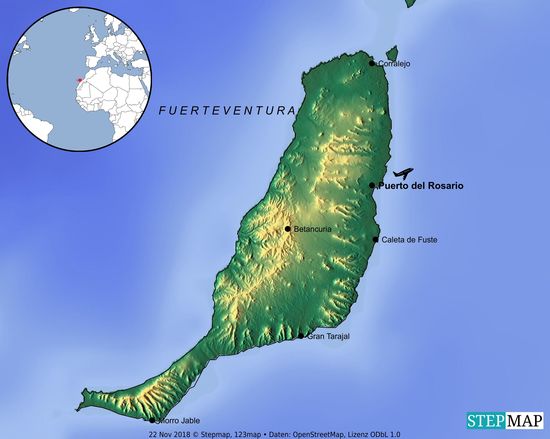 Unsere Unterkunft liegt in Caleta de Fuste, oder der nur "El Castillo" genannten Ortschaft - für Ausflüge nach Nord und Süd optimal gelegen