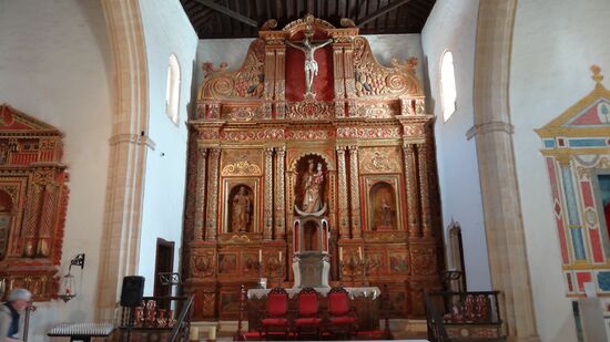 Hauptaltar der Igelesia de Santa Maria de Betancuria