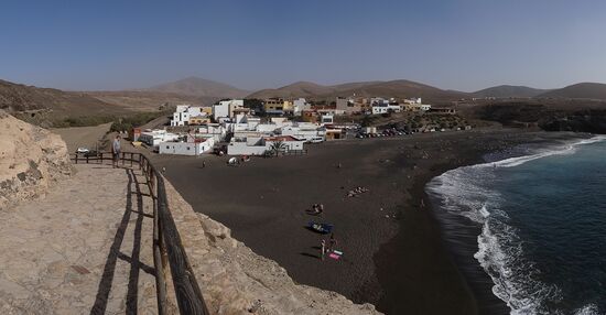 Blick auf die Bucht von Ajui