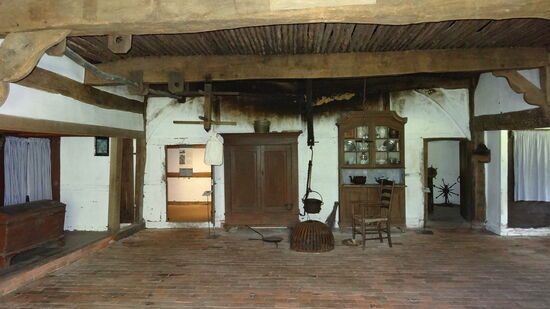 Blick ins Innere auf den Wohnbereich