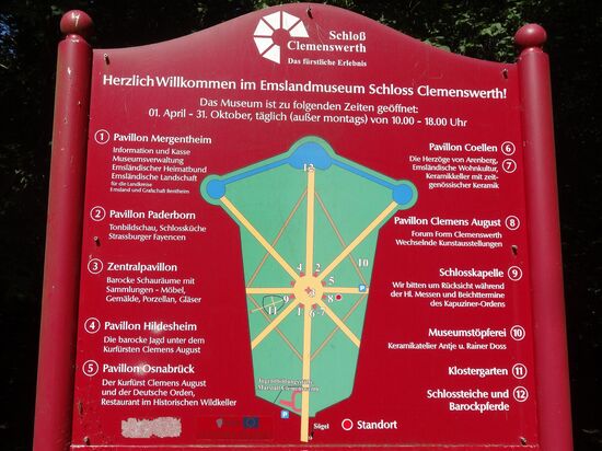 Ein erster Blick über die Anlage....