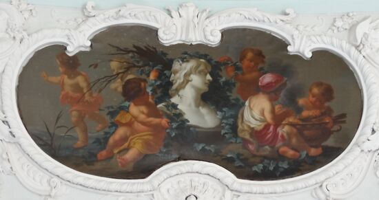 .....Winter, der Januskopf, blickt rechts mit dem jungen Gesicht in die Zukunft, das neue Jahr, zurück in das vergangene Jahr