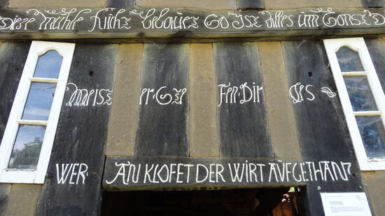 Wer anklopfet der wirt aufgethan