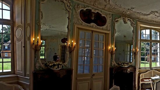 Ohne Hochzeitsdeko und Bestuhlung wäre das Foto besser geworden....