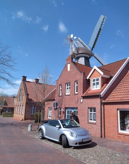 Unser "Kleiner" hat sich auch gefreut, für die erste Tour aus seiner dunklen Garage zu kommen...