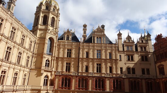 Blick in den Innenhof