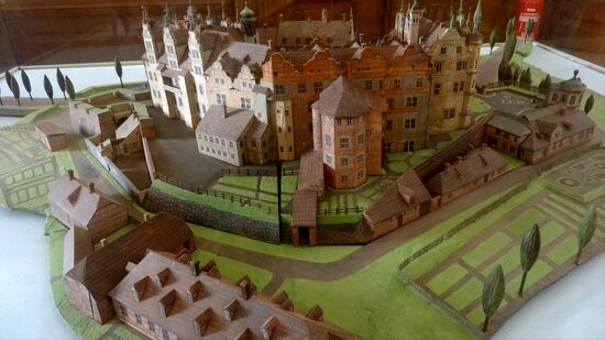 Modell des Schlosses 1843