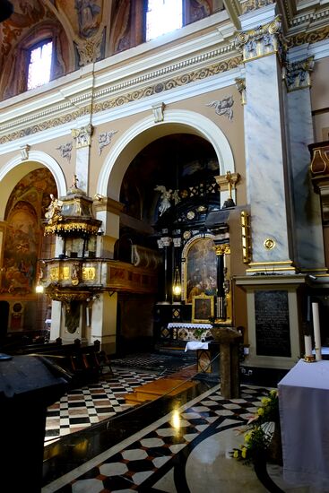 ...von innen, soweit möglich, und....