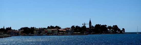 Fernsicht auf Novigrad.....Sonne könnte besser stehen