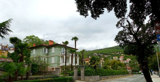 Eine Stadtvilla in Ičići