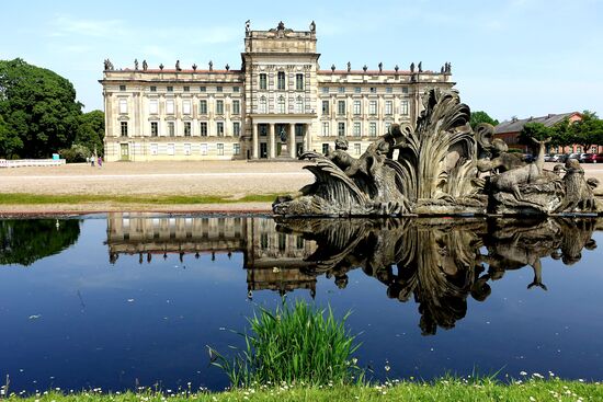 Blick auf das Schloss