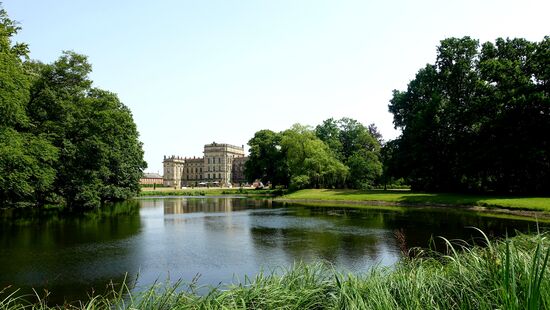Unterwegs im Schlosspark
